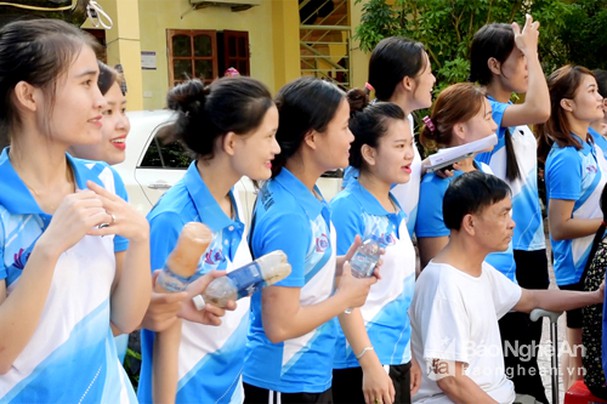 Bệnh viện phục hồi chức năng Nghệ An: Hơn 80 VĐV tham gia giải thể thao